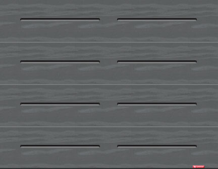 Porte de garage Standard+ Vog, 9’ x 7’, Charbon