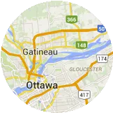 Map Gatineau